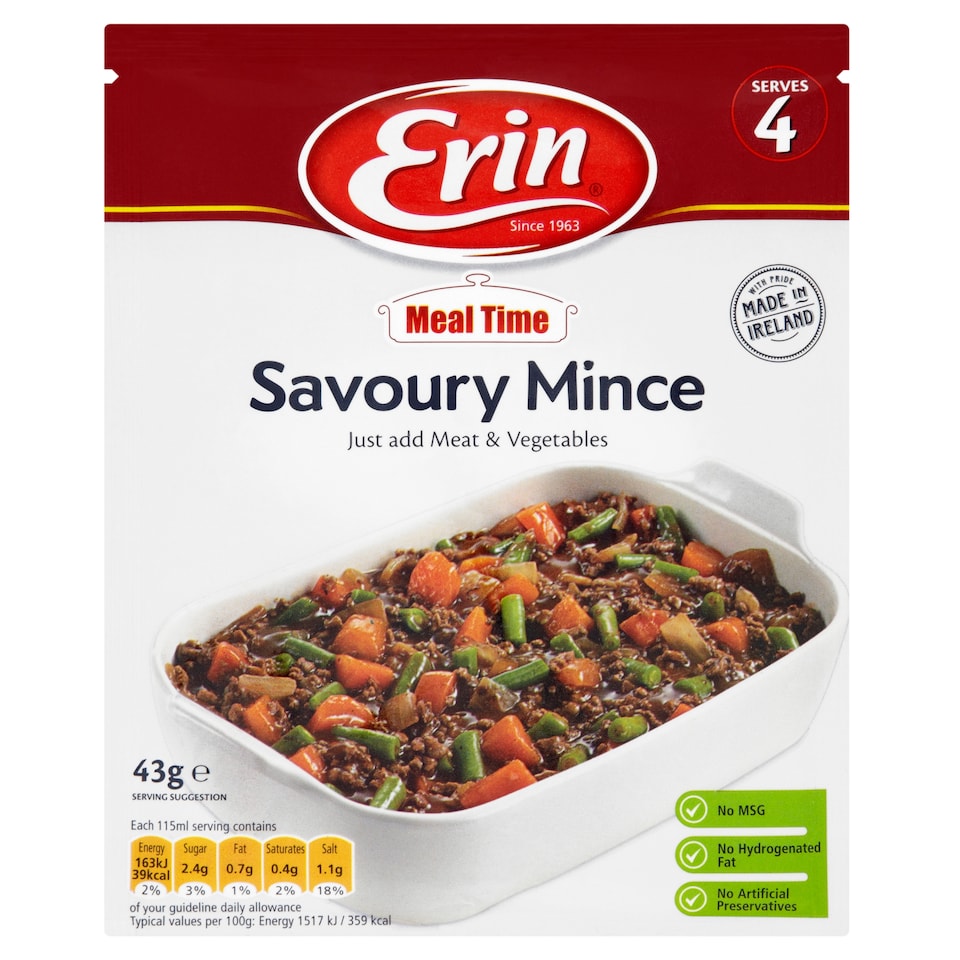 Erin Savoury Mince Casserole 43G