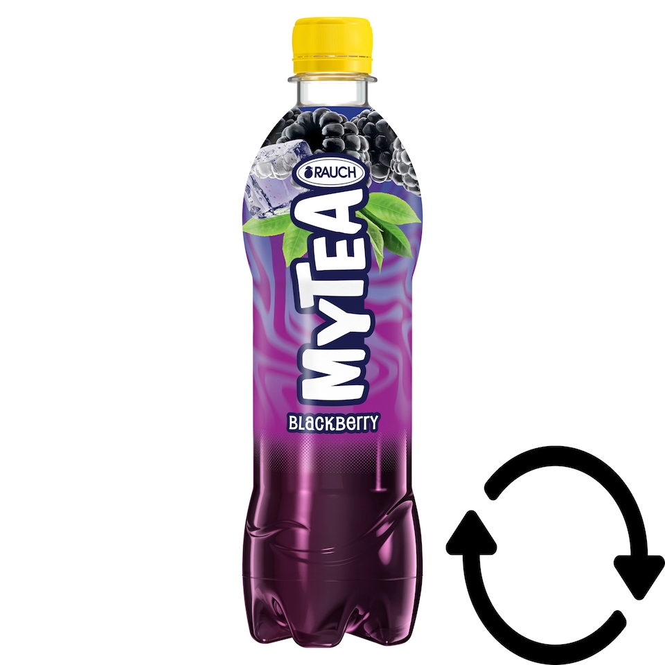 Rauch MyTea Blackberry ice tea üdítőital feketeszederrel, fekete teából 0,5 l