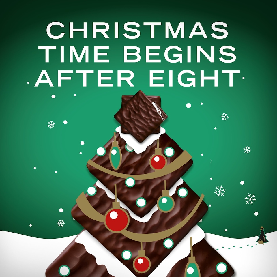 image 1 of After Eight Dark Mint Chocolate Box 300g