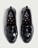 image 2 of F&F Patent Tassel Loafers in Black