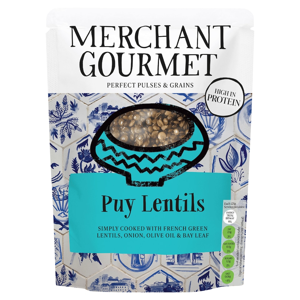 Merchant Gourmet Puy Lentils Ready To Eat 250G