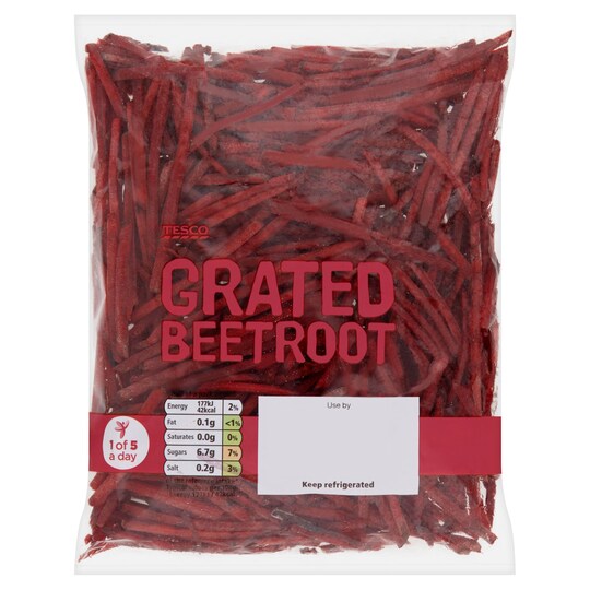 Tesco Grated Beetroot 200G Tesco Groceries