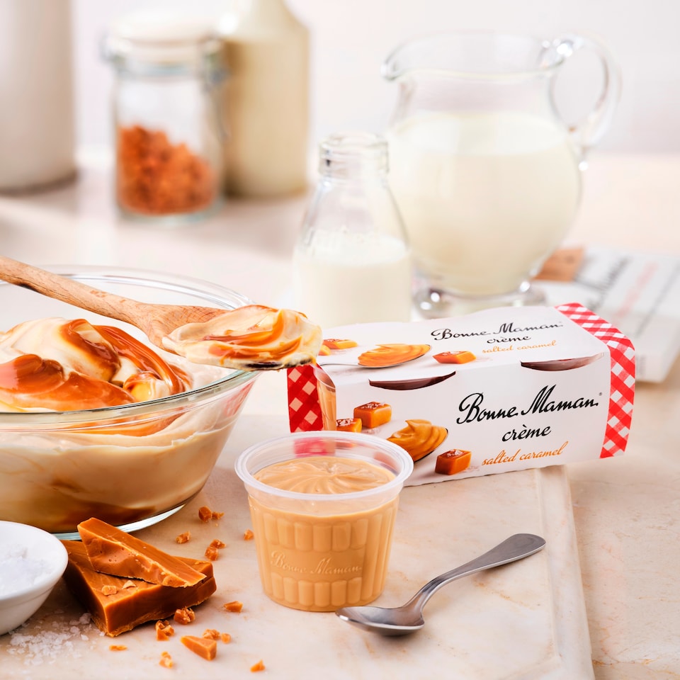 image 1 of Bonne Maman Salted Caramel Creme 2 x 90g
