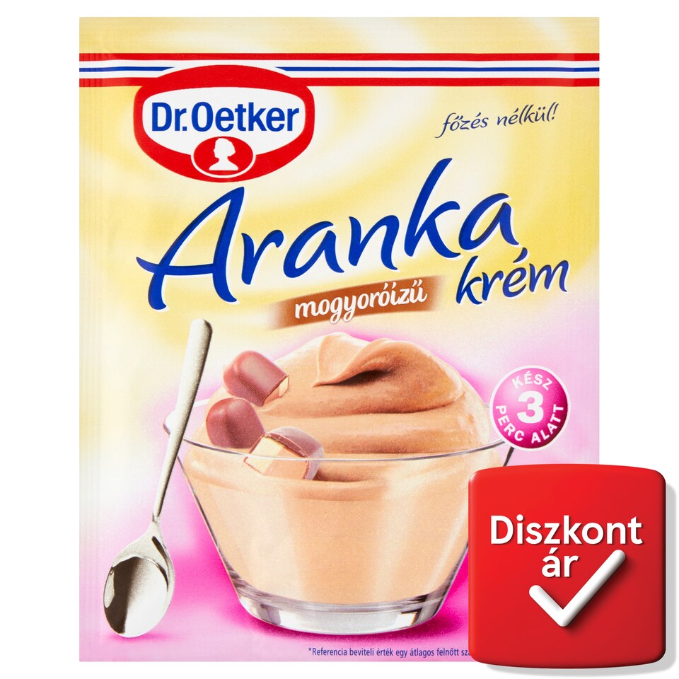 Dr. Oetker Aranka Krém mogyoróízű krémpor 64 g