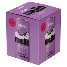 BrewDog Mello Peach and Passionfruit 4 x330ml