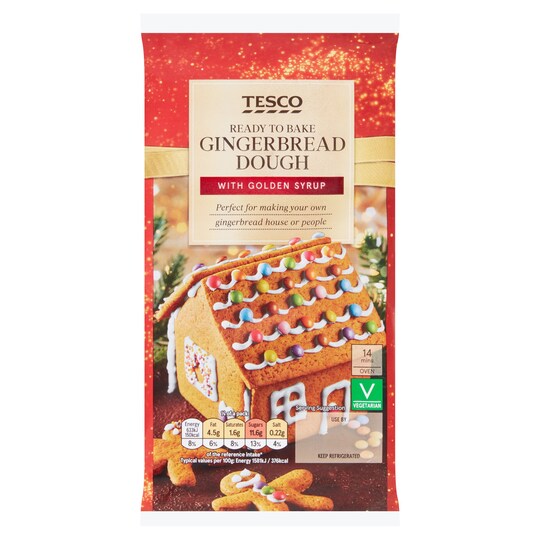 Tesco Gingerbread Dough 350G Tesco Groceries