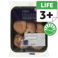 Tesco Finest Shiitake Mushroom 125G