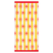 F&F Home Sunshine Stripe Beach Towel