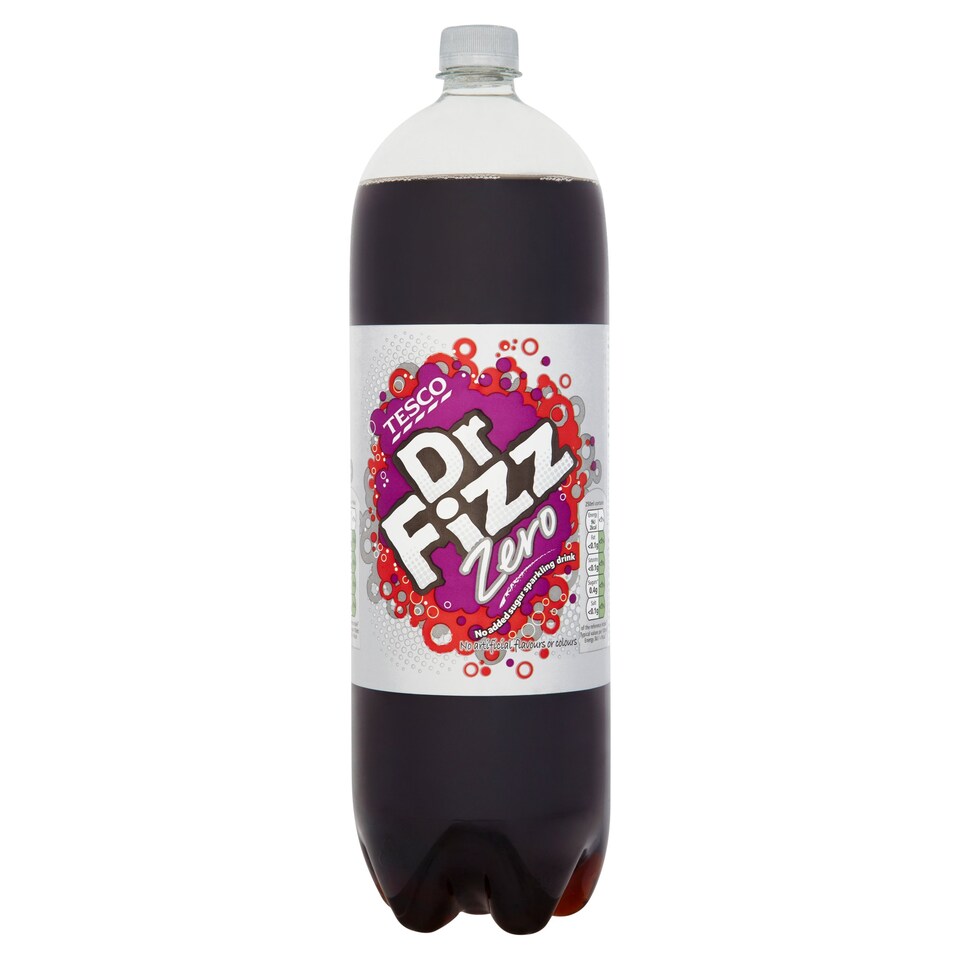 Tesco Dr Fizz Zero 2Litre