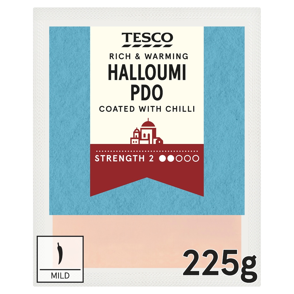 Tesco Halloumi Coated with Chilli 225g