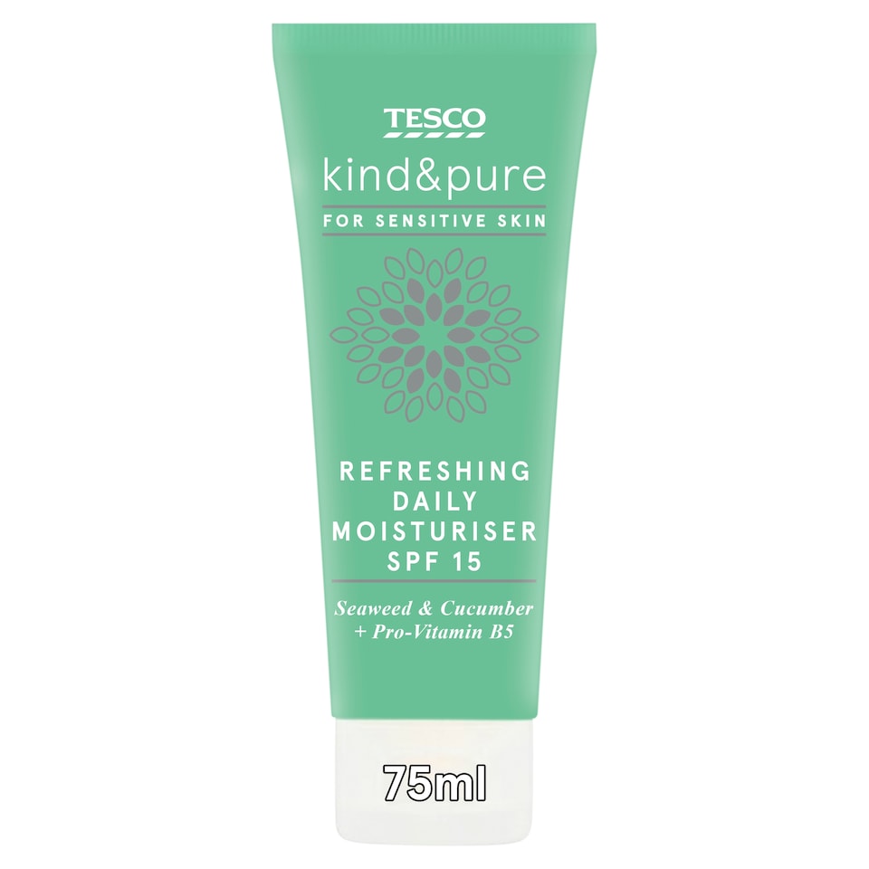Tesco Kind And Pure Refreshing Daily Moisture Spf 15 75Ml