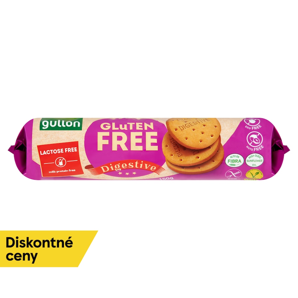 obrázok 1 z Gullón Digestive bezgluténové sušienky 150 g