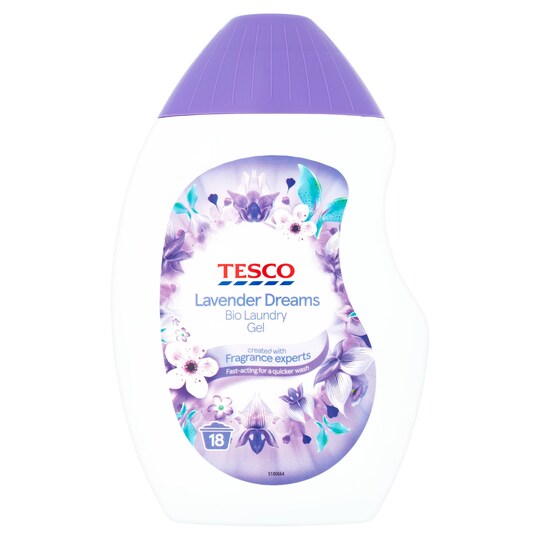 Tesco Ambience Lavender Dreams Biological Gel 540Ml Tesco Groceries