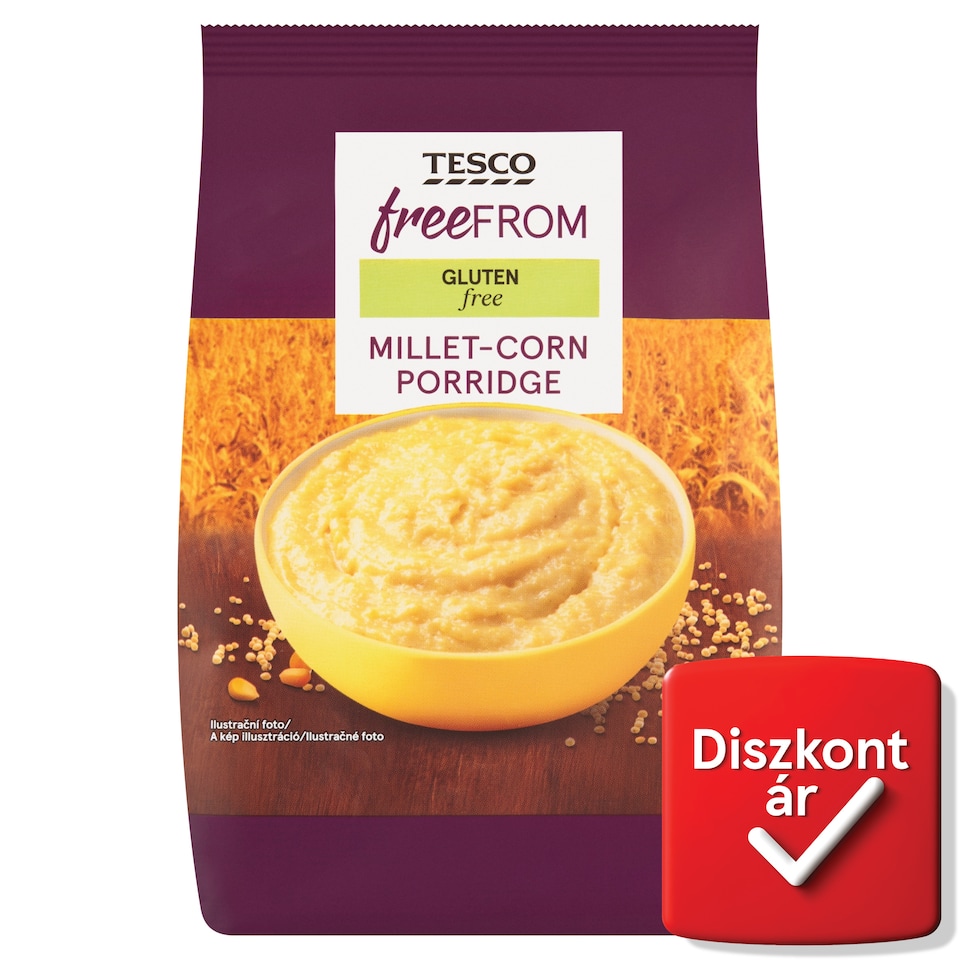 Tesco Free From gluténmentes köles-kukorica kása 300 g