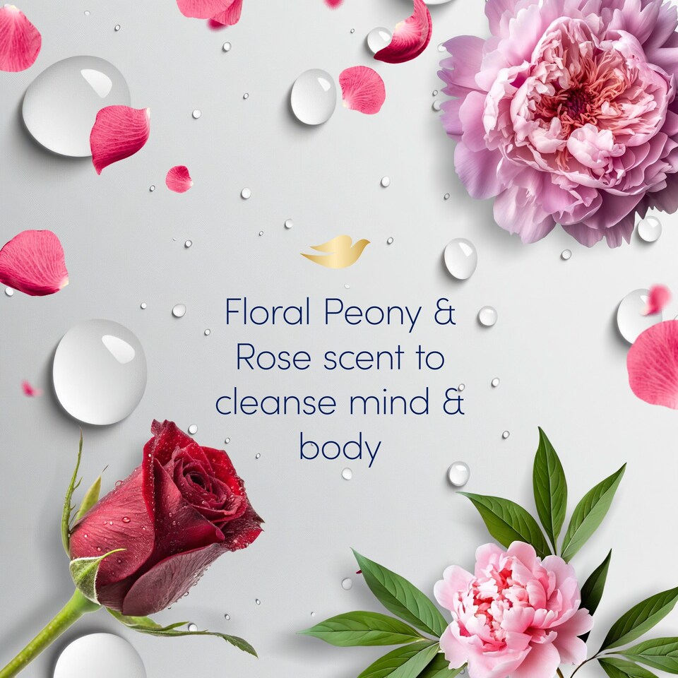 image 1 of Dove Renewing Care Peony & Rose Bath Salts 900g