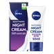 image 1 of Nivea Sensitive Night Cream Tube 50Ml