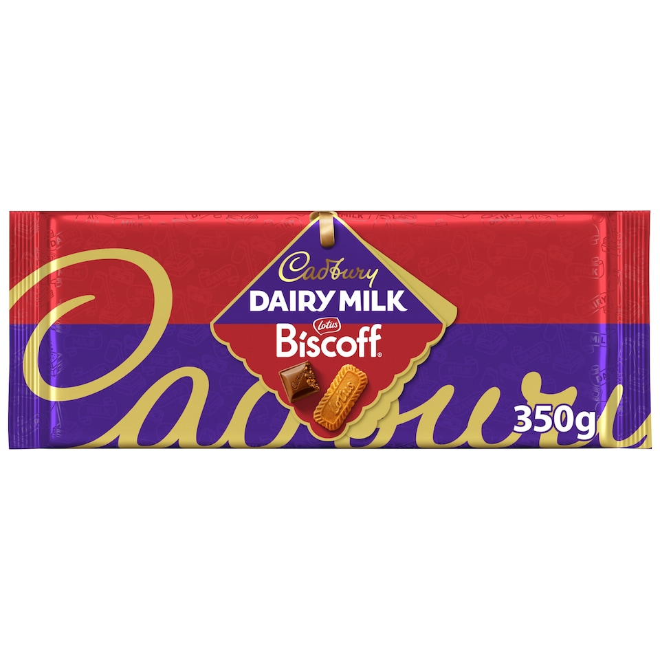 CADBURY DAIRY MILK BISCOFF 350G