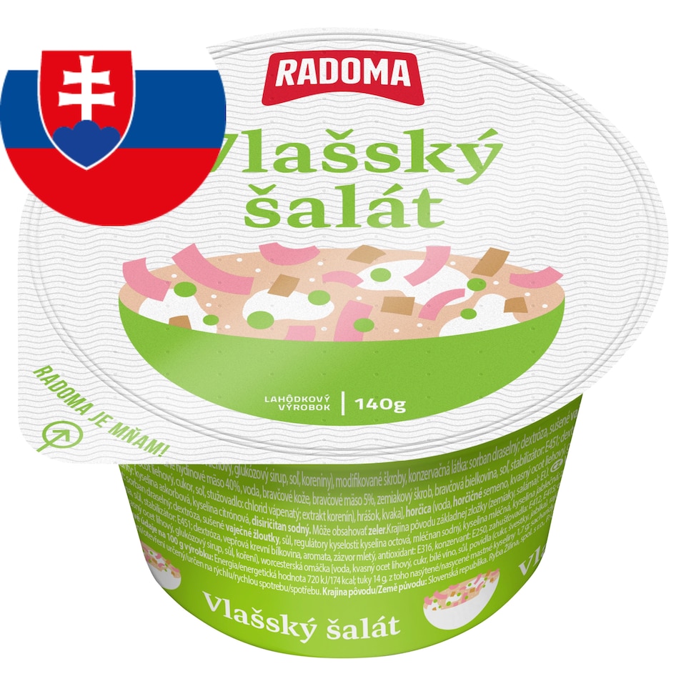 PRETO Radoma Vlašský lahôdkový šalát 140 g