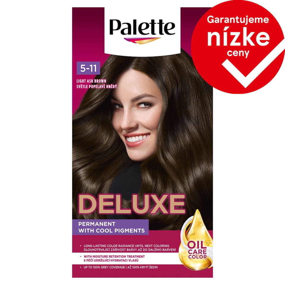 obrázok 1 z Palette Deluxe farba na vlasy Svetlo popolovo hnedý 5-11