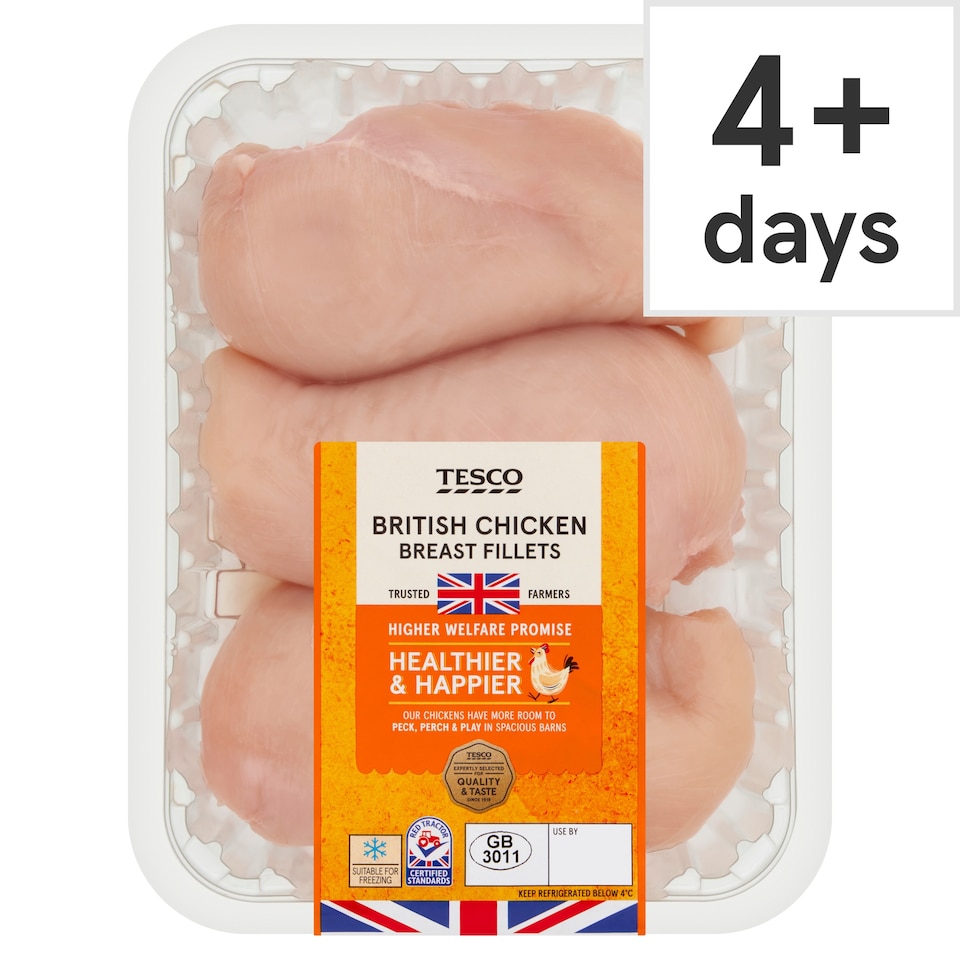 Tesco Chicken Breast Fillets 650g (c) 