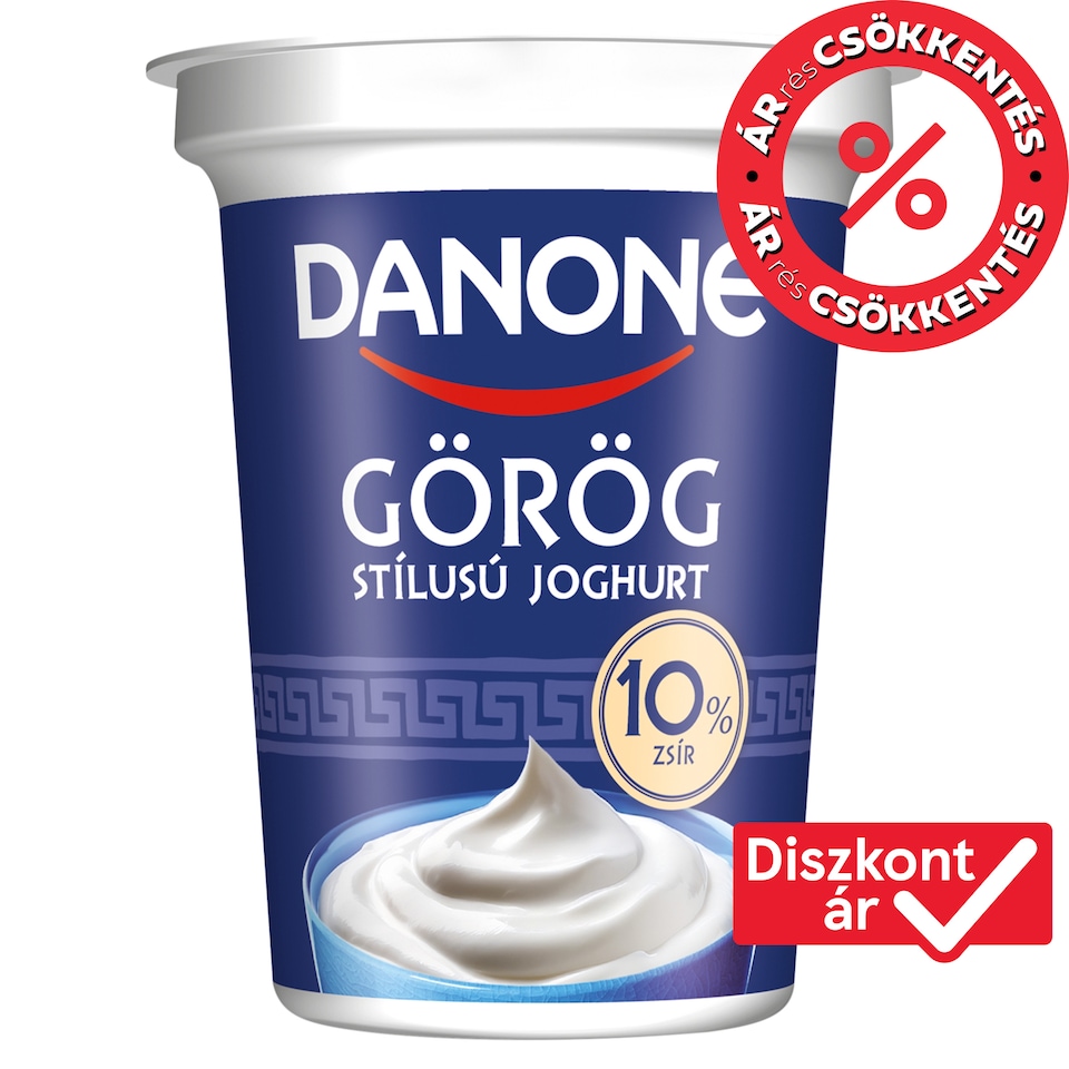 Danone görög stílusú natúr joghurt 375 g