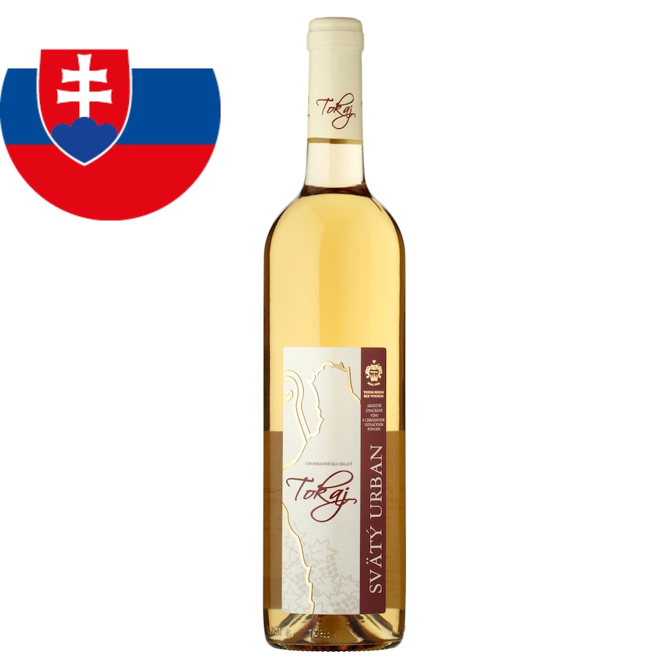Tokaj Svätý Urban polosladké biele víno 0,75 l