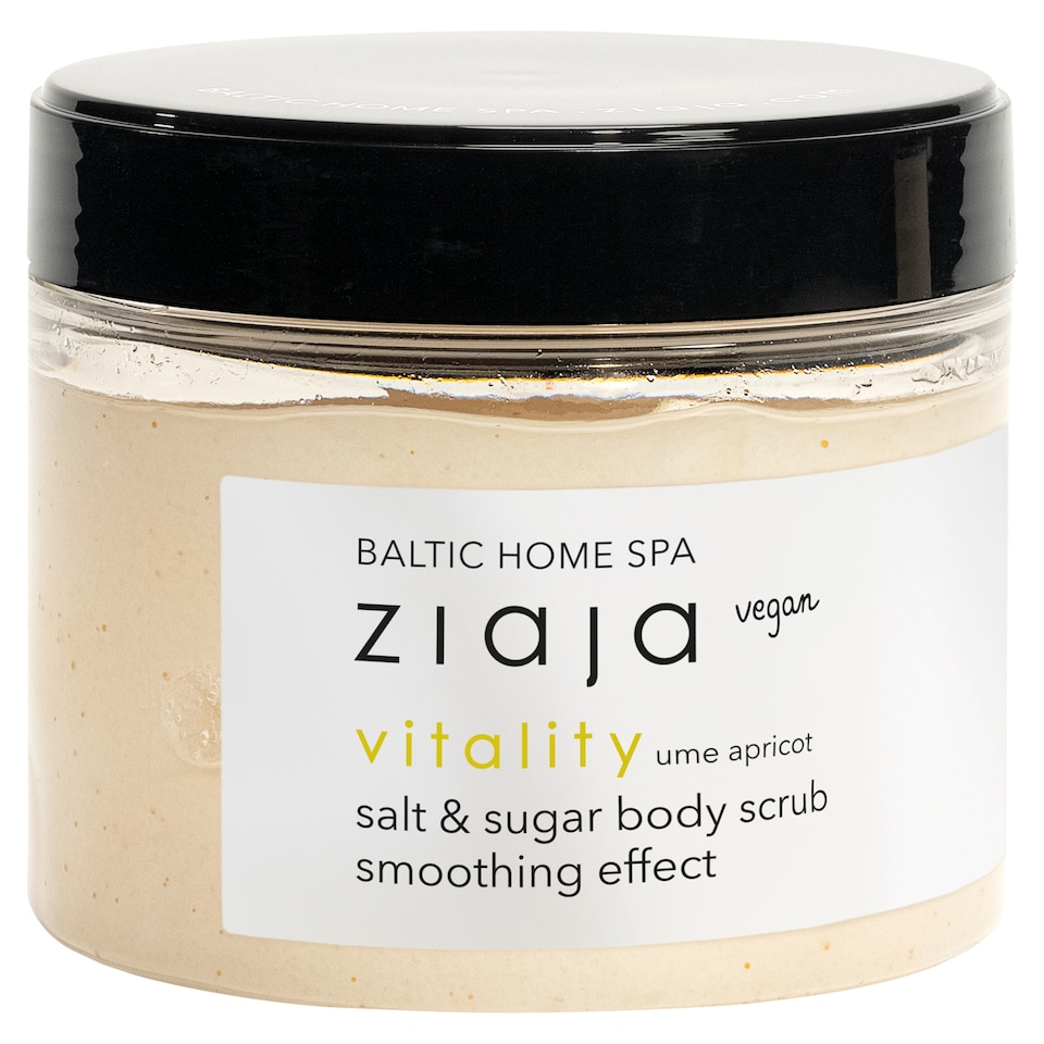 ZIAJA BALTIC HOME SPA VITALITY UME APRICOT SALT & SUGAR BODY SCRUB 300ML