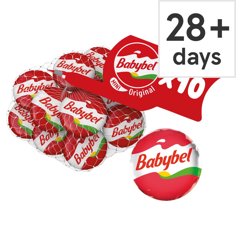 image 1 of Mini Babybel Original Cheese Snacks 10X20g 200G