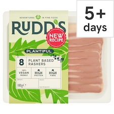 Rudd's Plant Based Rashers 8 Slices 180G