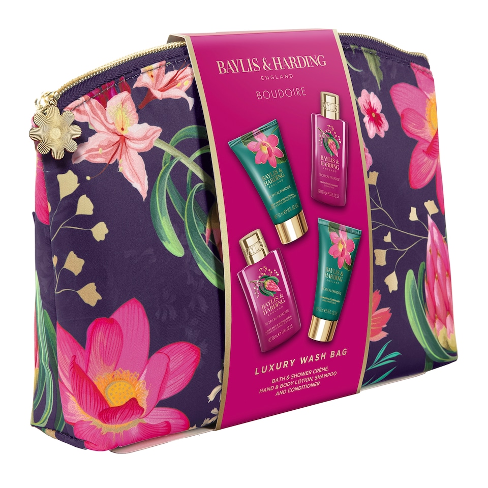 image 1 of Baylis & Harding Boudoire Luxury Wash Bag Gift Set