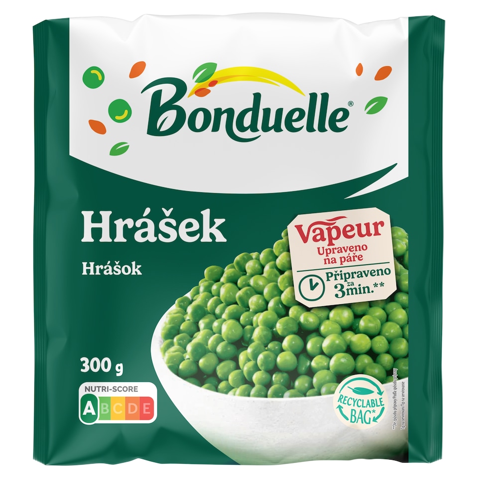 Bonduelle Vapeur Hrášek 300g