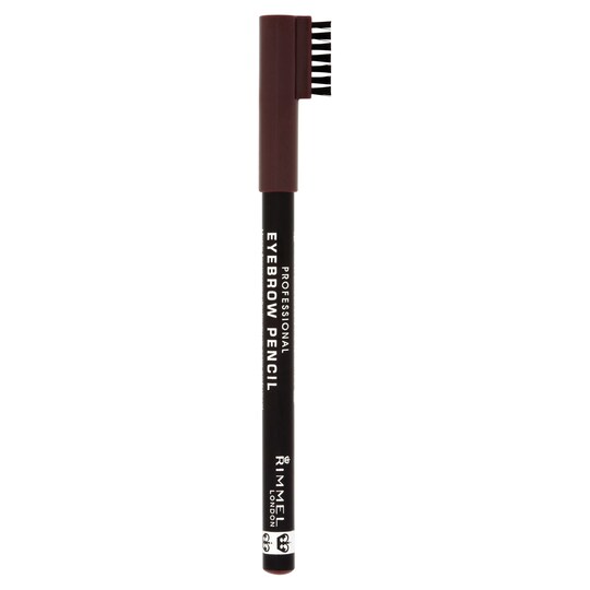 Rimmel Eyebrow Pencil Dark Brown Tesco Groceries