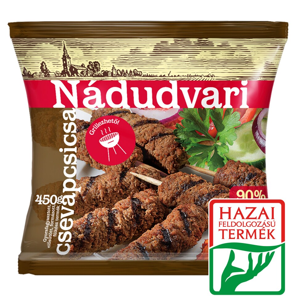 Nádudvari gyorsfagyasztott csevapcsicsa 450 g