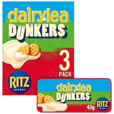 Dairylea Dunkers Ritz Cheese Snacks 3 x 43g
