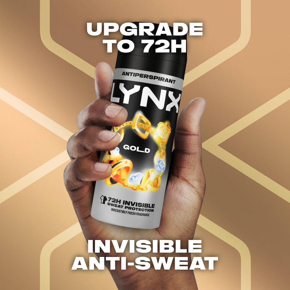 image 1 of Lynx Gold 72h Antiperspirant Deodorant 150ml