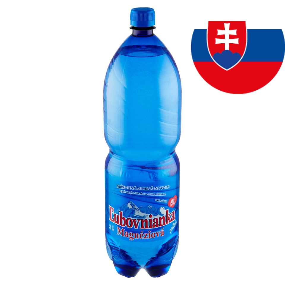 Ľubovnianka Magnesium Natural Sparkling Mineral Water 2 L