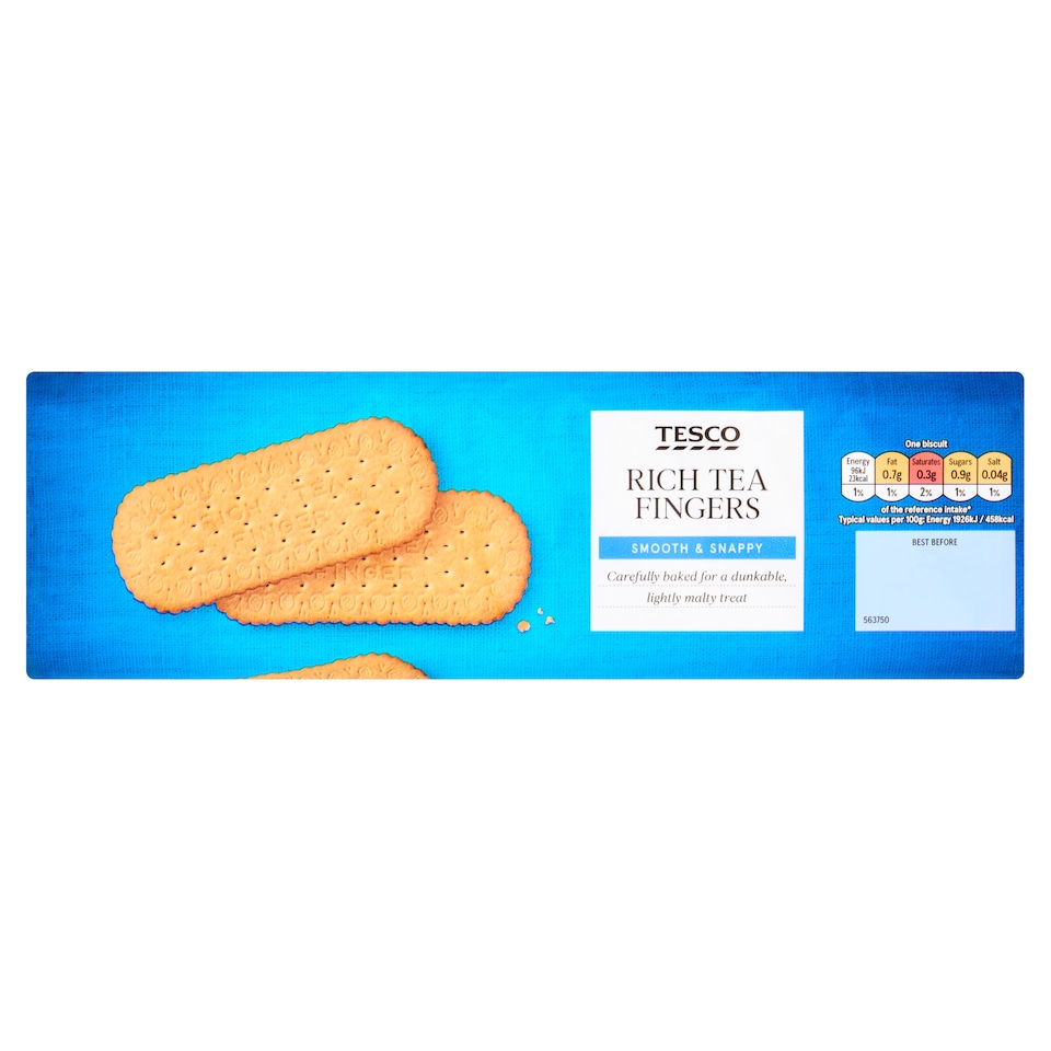 Tesco Rich Tea Fingers 250g