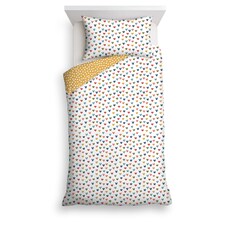 Tesco Hearts Easy Care Duvet Set Single