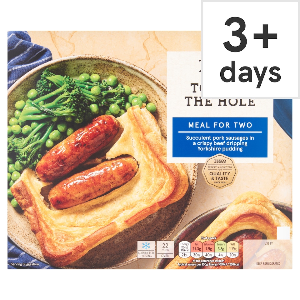 Tesco Toad In The Hole 340G