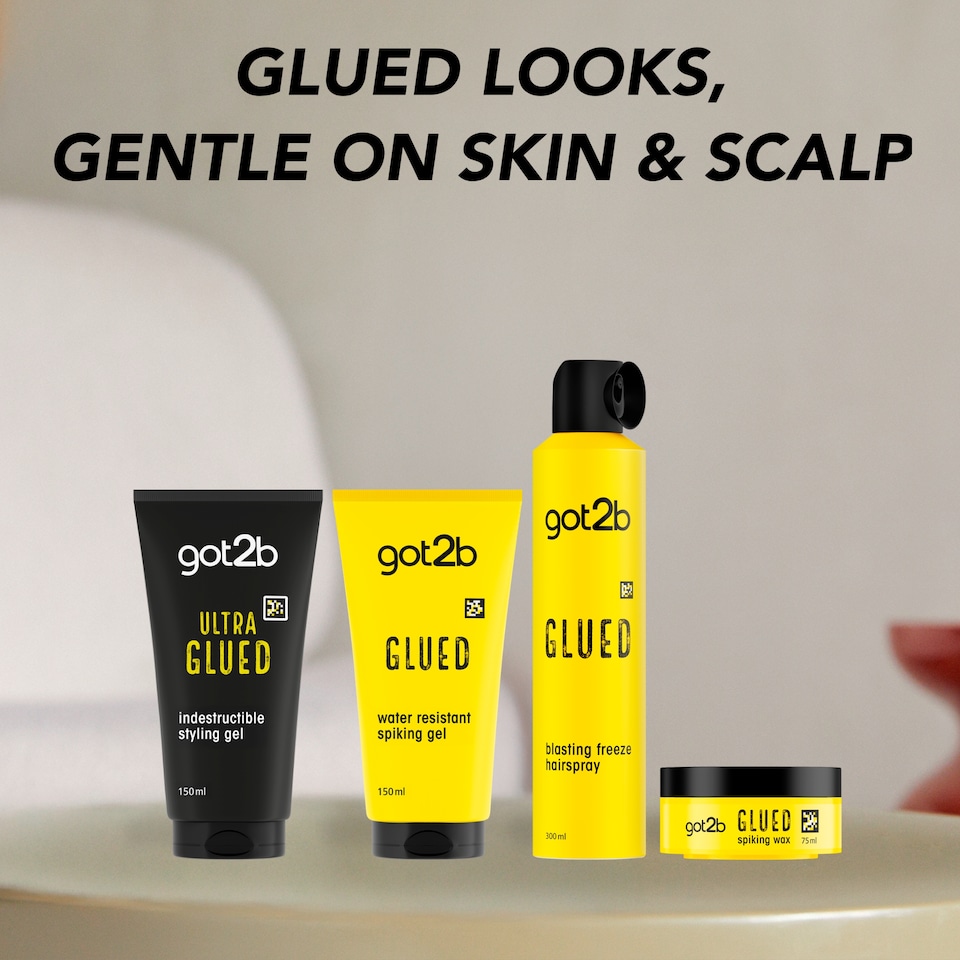 image 1 of Schwarzkopf Got2b Ultra Glued Styling Gel 150Ml