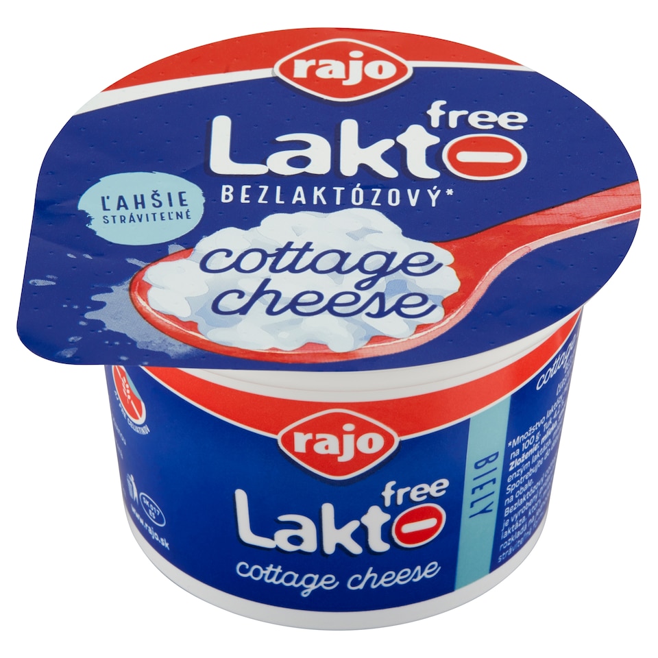 obrázok 1 z Rajo Lakto Free Cottage Cheese biely 180 g