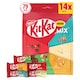 image 1 of KitKat 2 Finger Mini Mix Chocolate Biscuit Bars Multipack 14 Pack 197.4g