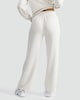 image 3 of F&F Active Wide Leg Side Stripe Joggers in Cream