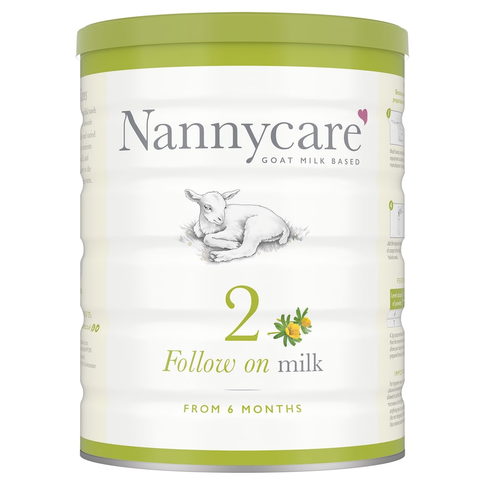 image 1 of Nannycare Goat Milk Based Follow On Milk 2 900g