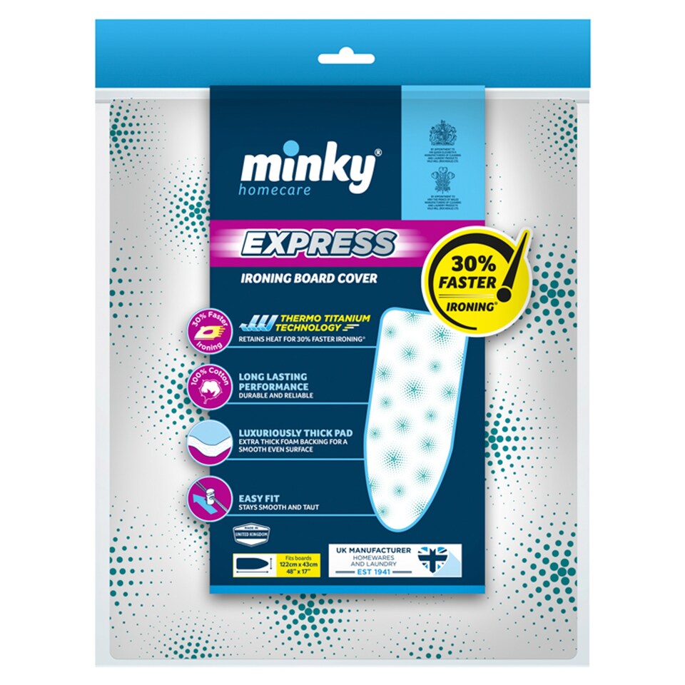 image 1 of Minky Express Ironing Board Cover