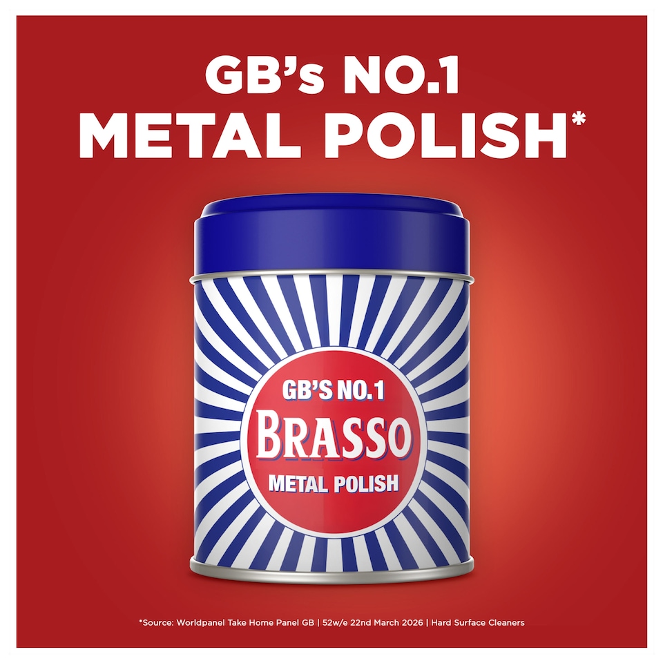 image 1 of Brasso Metal Polish Wadding 75g
