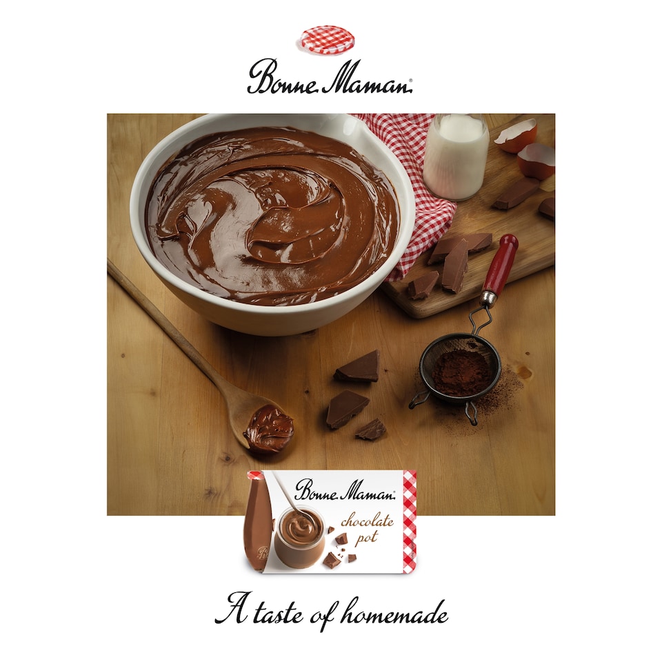 image 1 of Bonne Maman Chocolate Pot 2x115g
