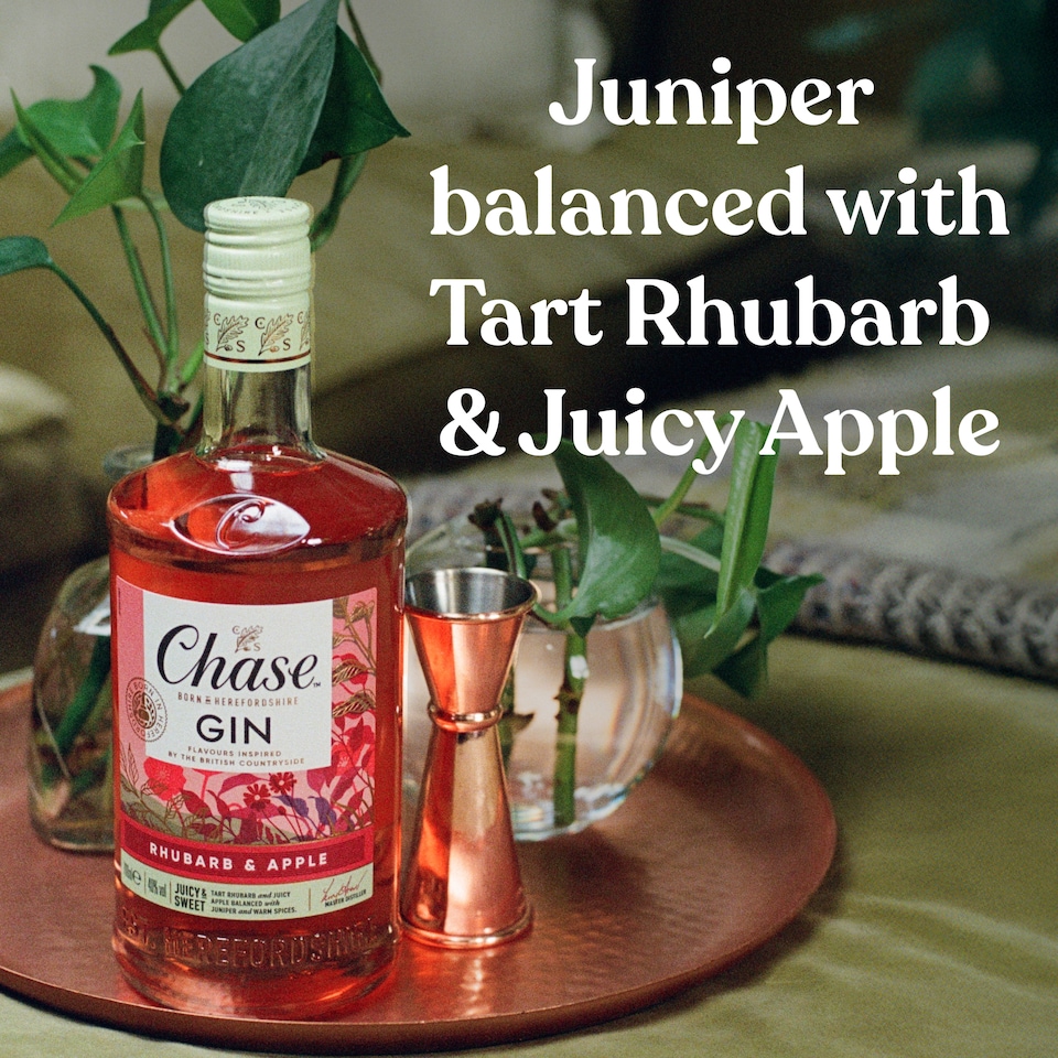 image 1 of Chase Rhubarb & Bramley Apple Gin 70cl