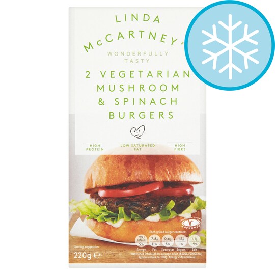 LINDA MCCARTNEY 2 M/ROOM & SPCH BURGERS 220G