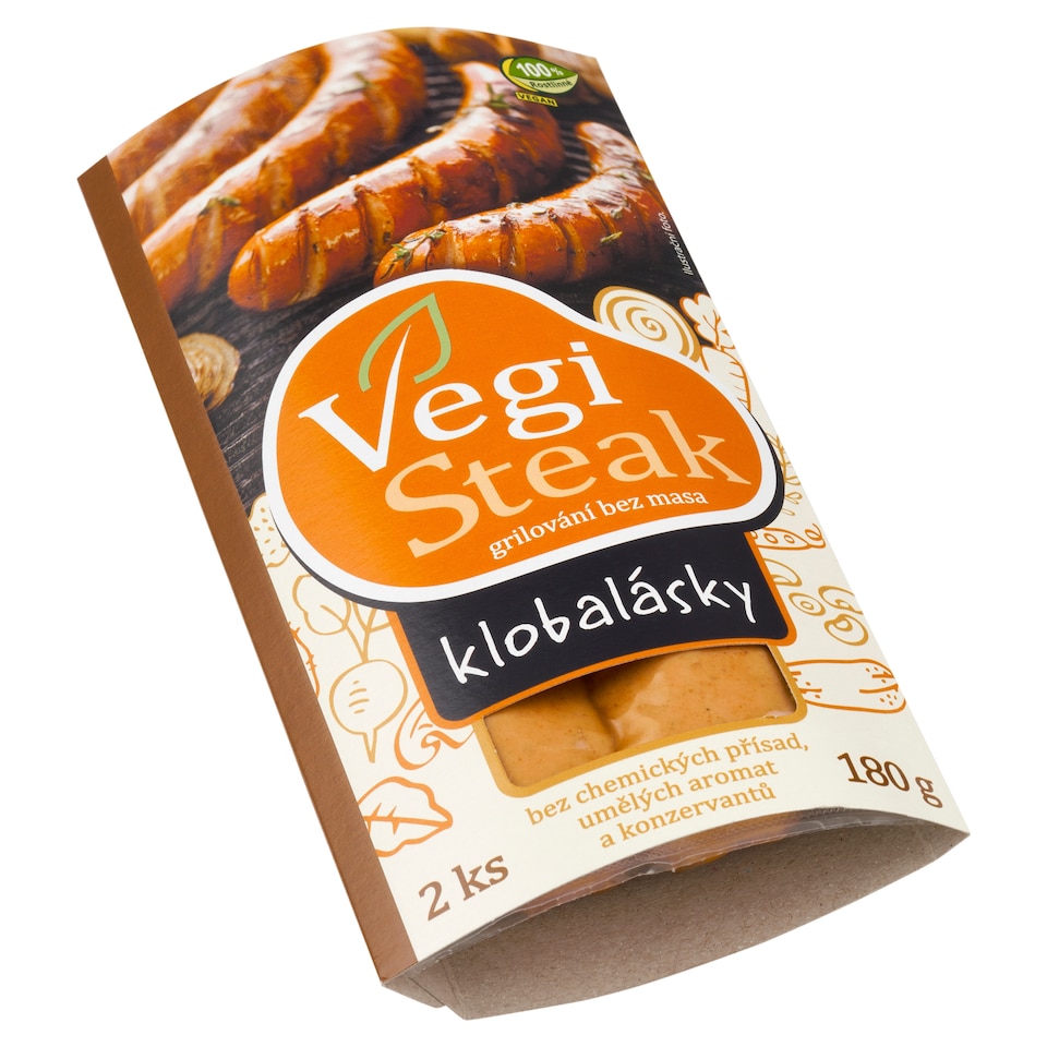 Vegi Steak Klobalásky 2 ks 180g
